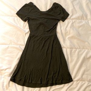 Green summer dress